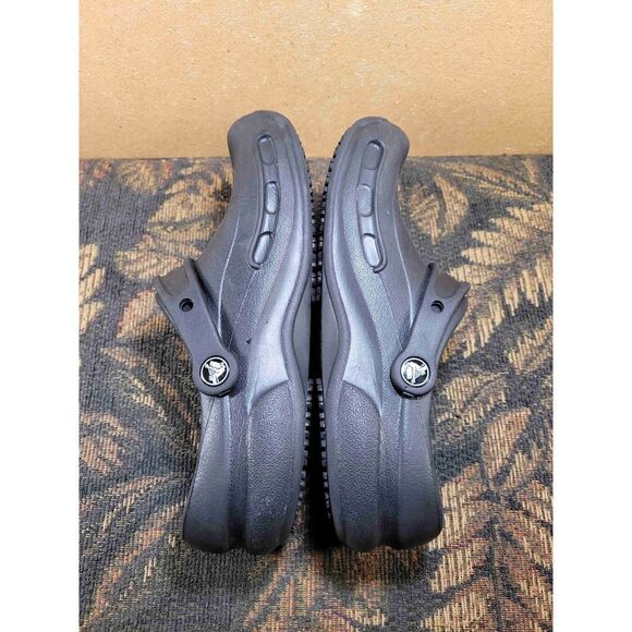 CROCS Unisex Black Bistro Work Clogs- Size M6/ W8 main image 6